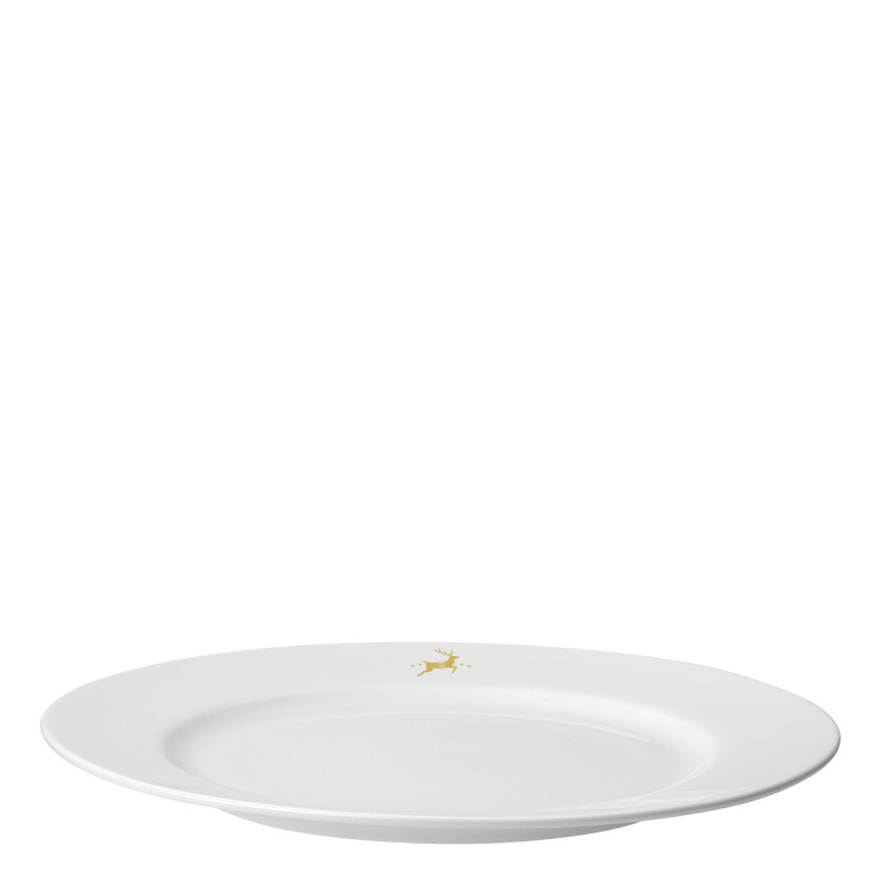 Assiette plate 28 cm Premium Platinum Line Merry Christmas