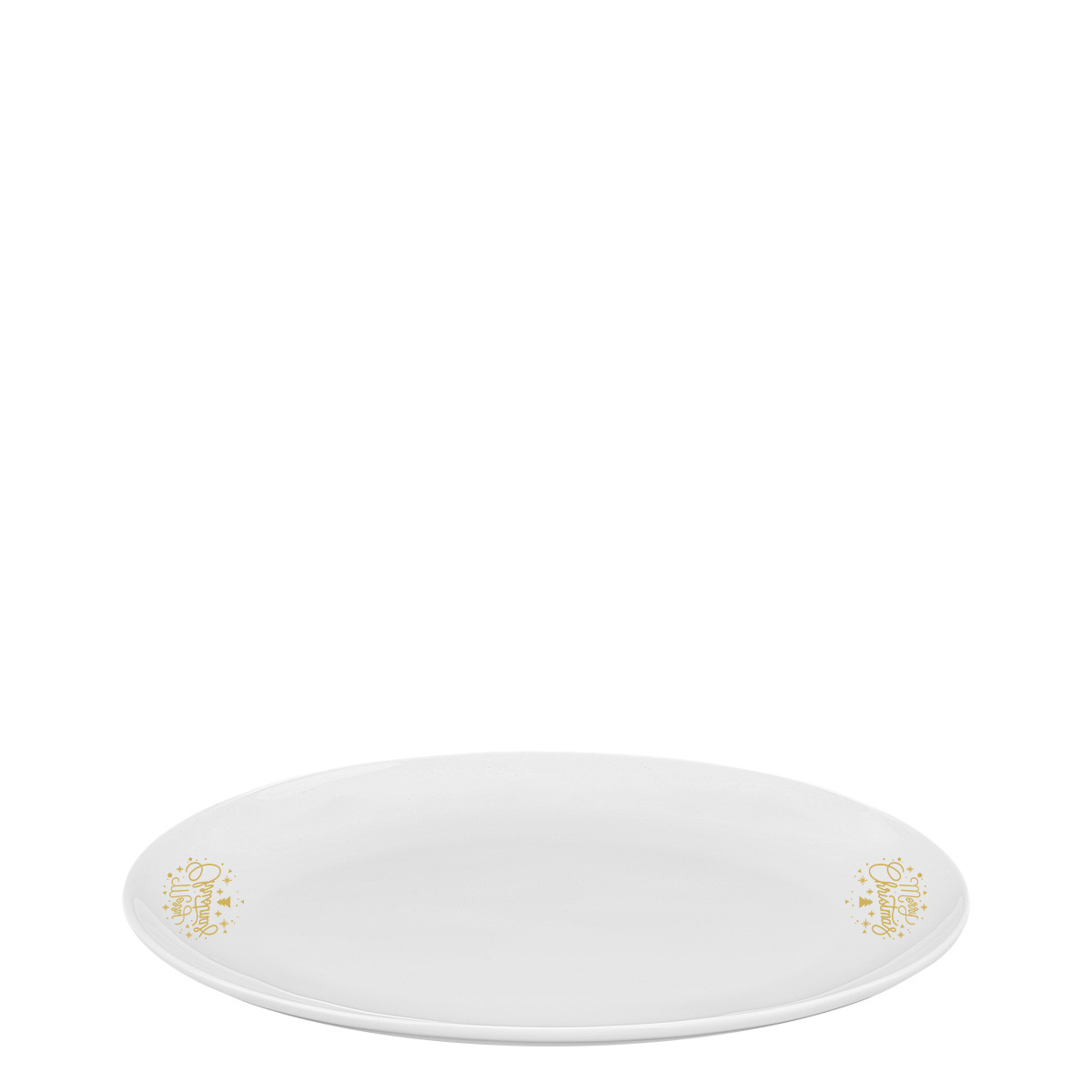 Plat de service ovale 26 cm - Premium Platinum Line Merry Christmas