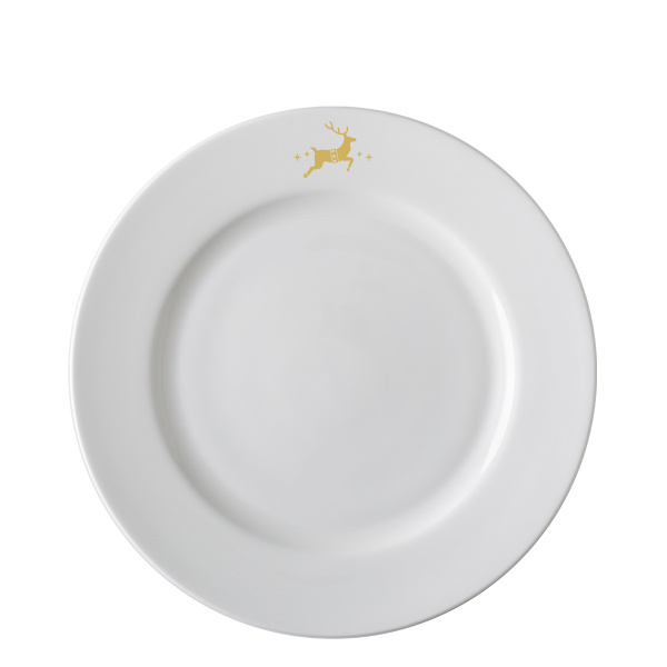 Assiette plate 28 cm Premium Platinum Line Merry Christmas