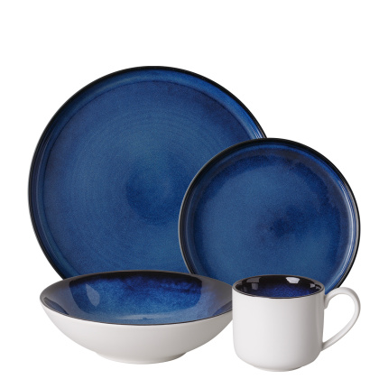 Service en porcelaine 24 pièces - Gaya RGB Ocean Lunasol