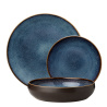 Ensemble de 18 assiettes - Gaya Elements Night Terra