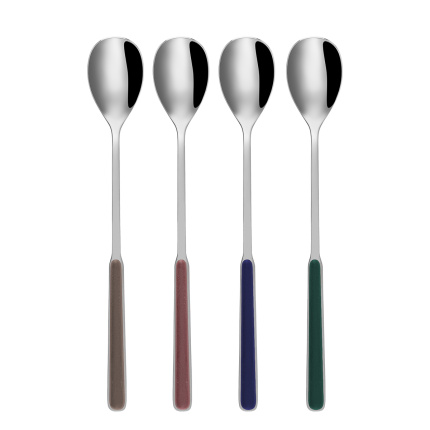 Cuillères à latte 4 pcs Gallery RGB mix | Sola