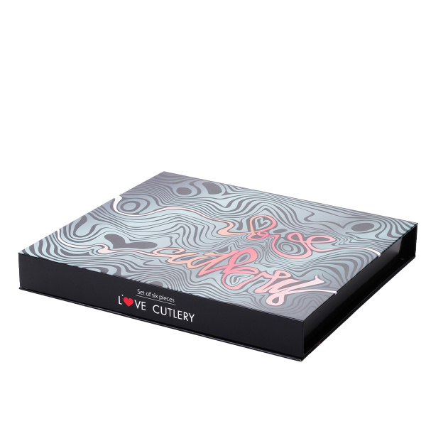 Coffret cadeau avec cœur 6 pièces - Love Cutlery