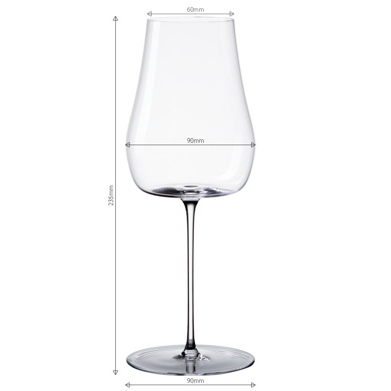 Verres à vin blanc 400 ml lot de 2 – Green Wave Platinum Line Lunasol II