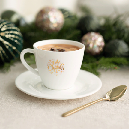 Soucoupe 15,5 cm - Premium Platinum Line Merry Christmas