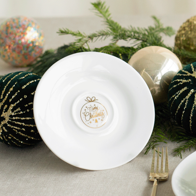 Soucoupe 15,5 cm - Premium Platinum Line Merry Christmas