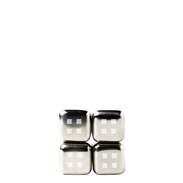 Glaçons en inox 4 pièces | Lunasol