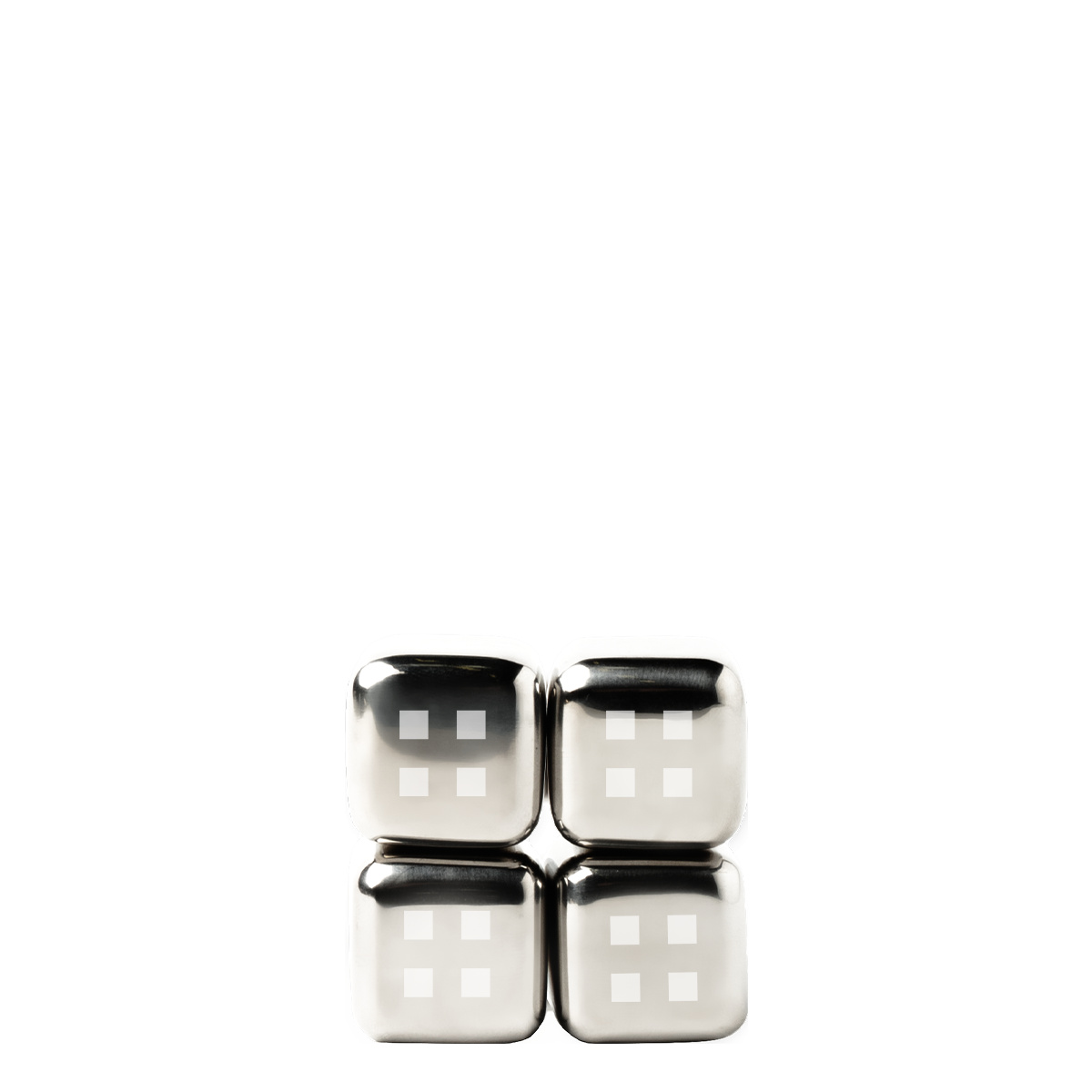 Glaçons en inox 4 pièces | Lunasol