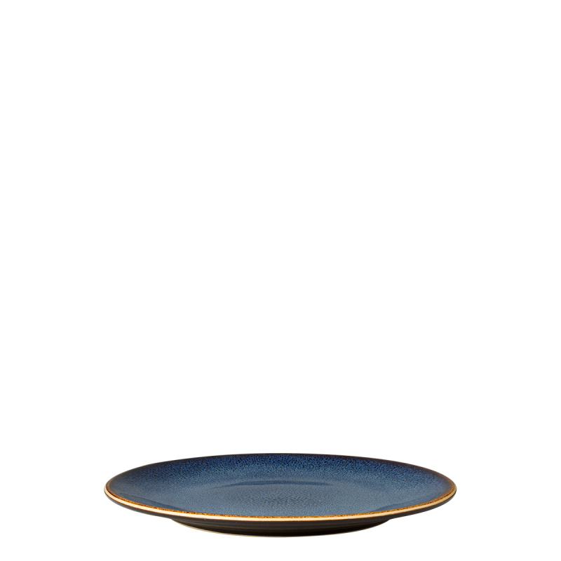 Assiette plate Coupe 22 cm – Gaya Elements Night Terra