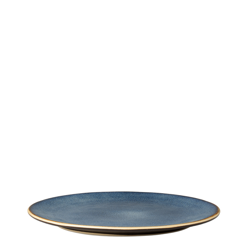 Assiette plate Coupe 28 cm - Gaya Elements Night Terra