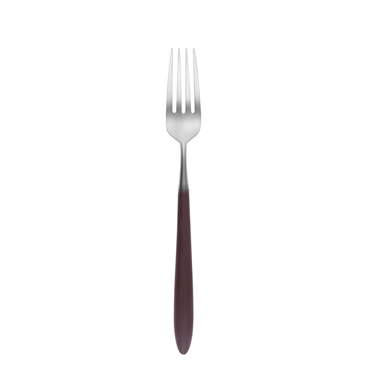 Fourchette à dessert – GAYA Exeter manche taupe mat