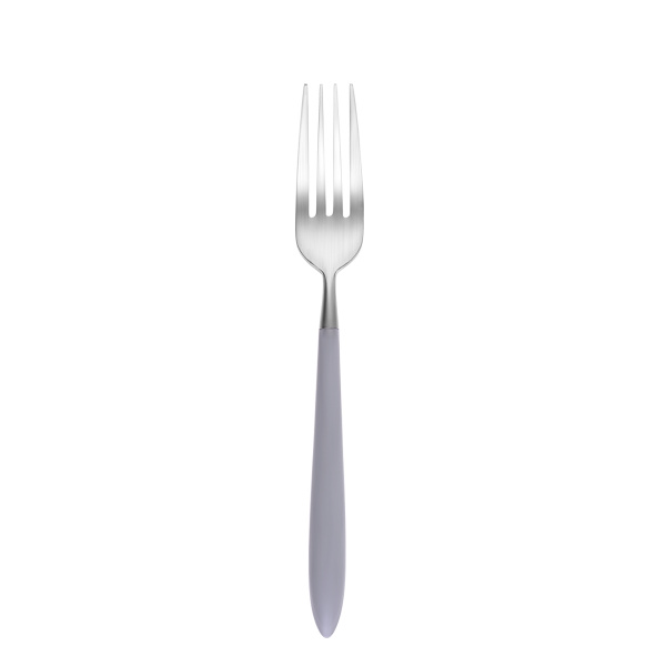 Fourchette à dessert – GAYA Exeter manche gris clair mat