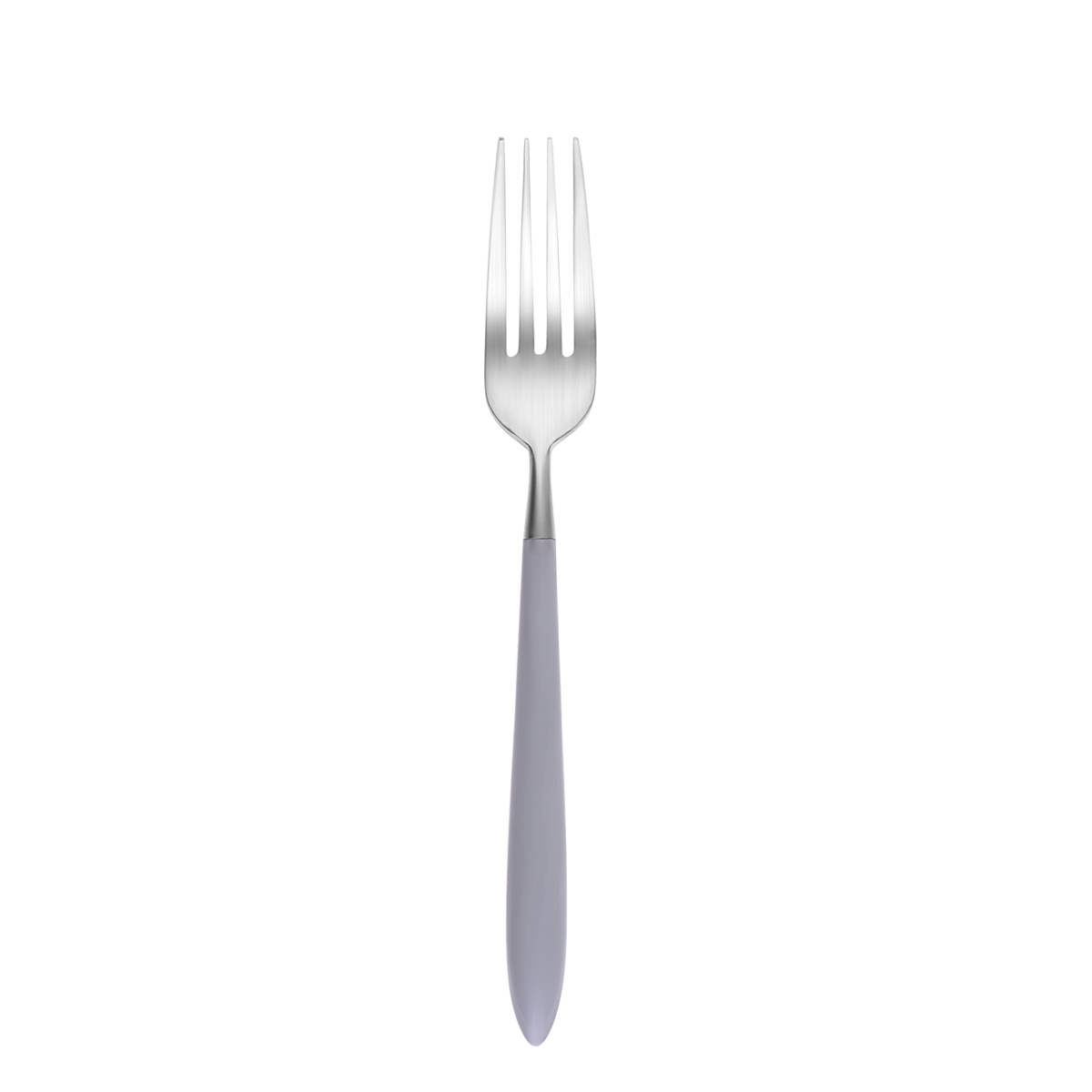 Fourchette à dessert – GAYA Exeter manche gris clair mat