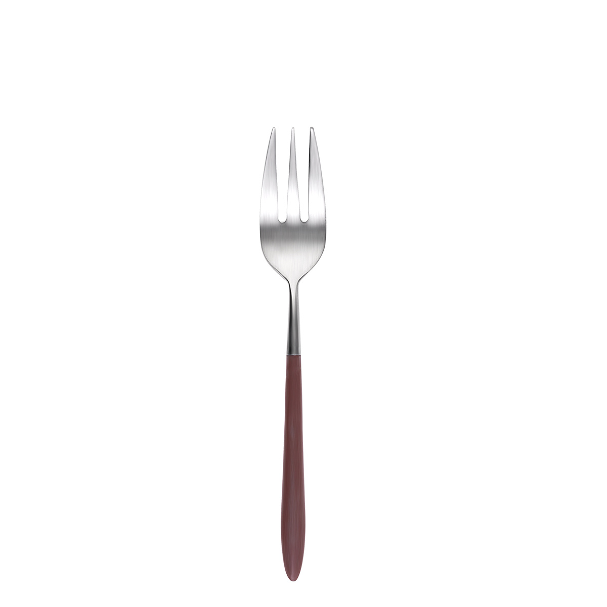Fourchette à gâteau – GAYA Exeter manche taupe mat