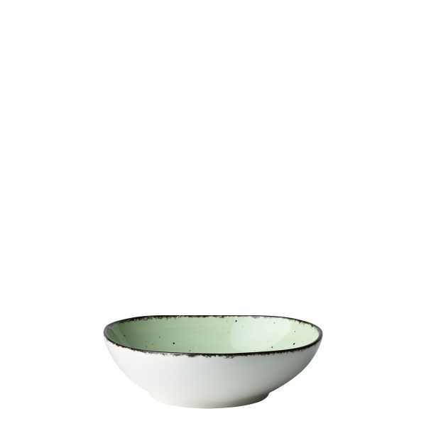 Bowl Organic 17 cm vert clair – Gaya Atelier speckled