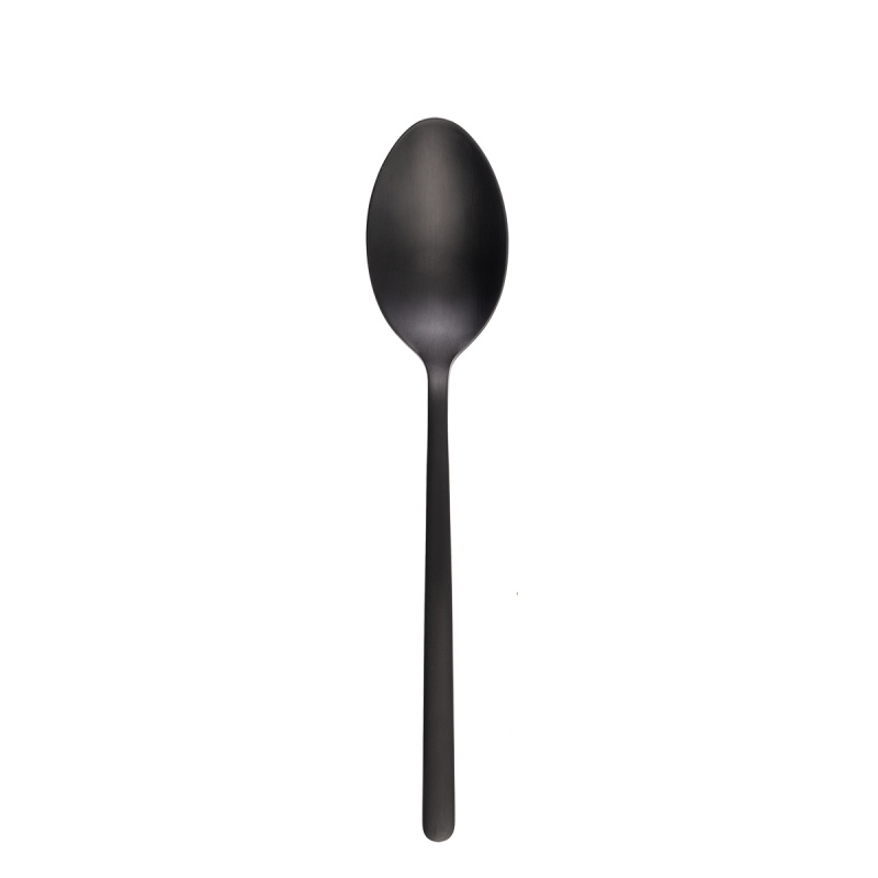 Set de couverts 16 pcs dans boîte souple small – Sofia PVD gris tout mat
