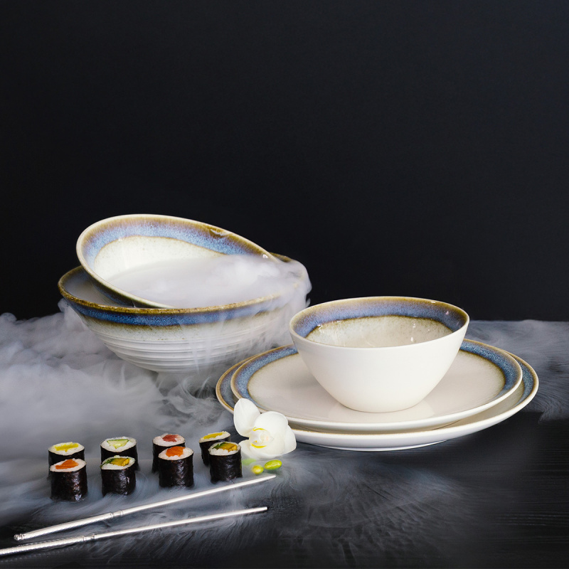 Assiette plate Coupe 28 cm | Gaya Atelier Silom