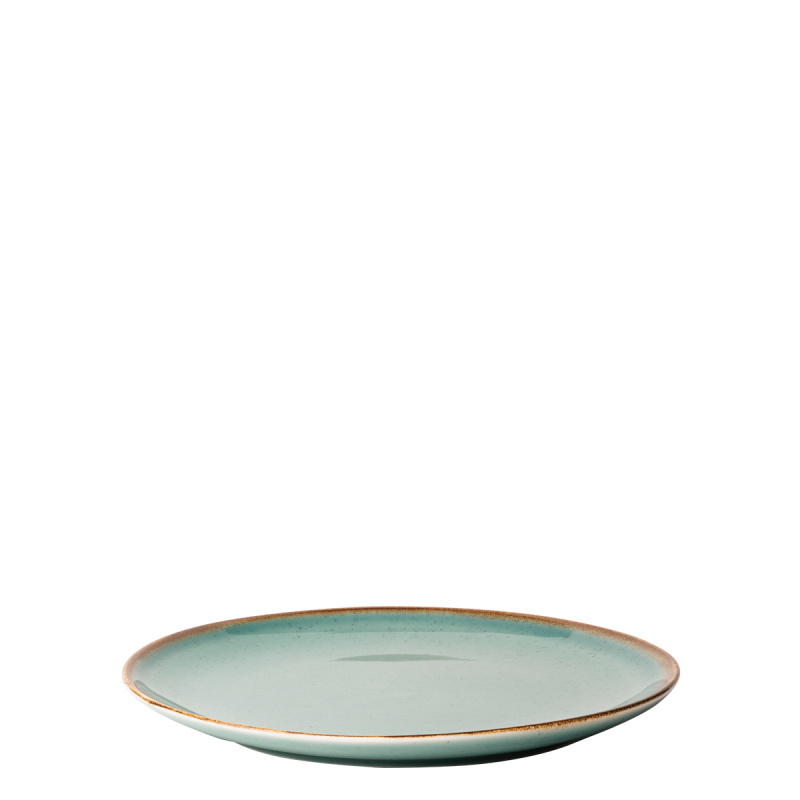 Assiette plate Sand turquoise 23 cm – Gaya