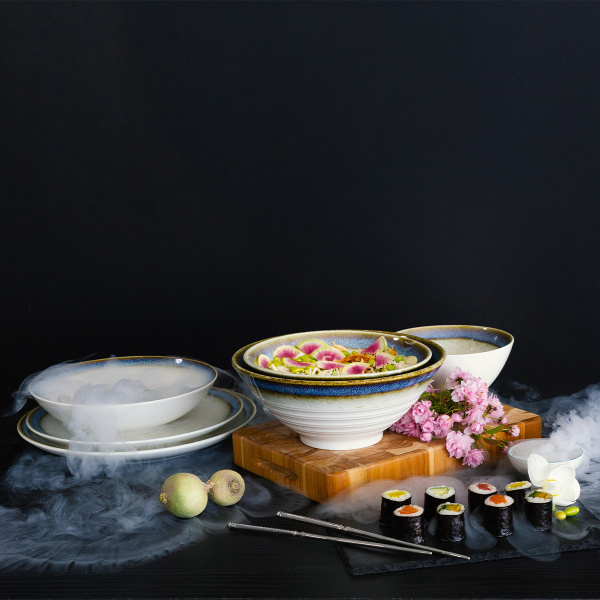 Assiette plate Coupe 28 cm | Gaya Atelier Silom