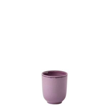 Tasse à mokka sans anse 80 ml | Gaya Solatelier Aubergine