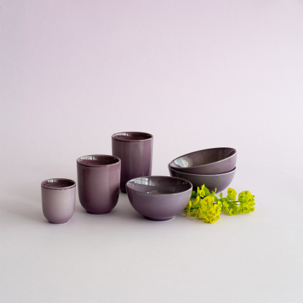 Bol ø 12,5 cm | Gaya Solatelier Aubergine