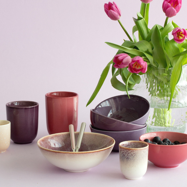 Bol ø 12,5 cm | Gaya Solatelier Aubergine