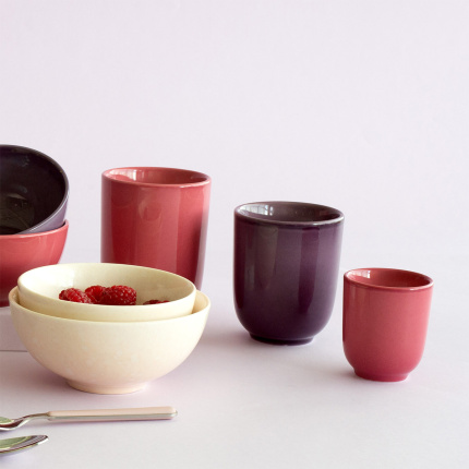 Tasse à mokka sans anse 80 ml | Gaya Solatelier Mulberry