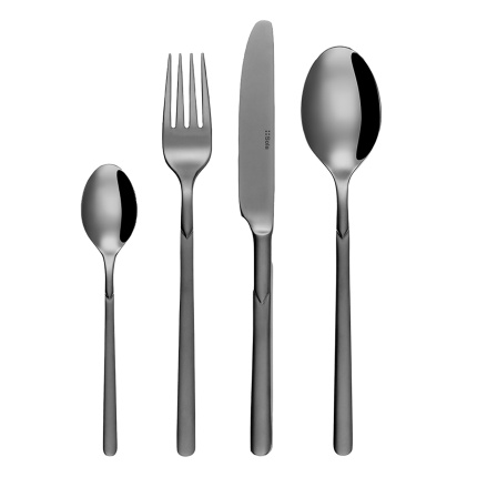 Ménagère 20 pièces Kanton PVD gris clair | Sola