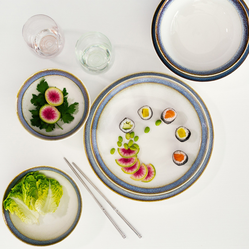 Assiette plate Coupe 23 cm - Gaya Atelier Silom