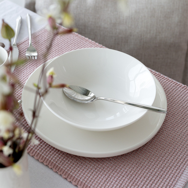 Set en porcelaine 16 pcs — Gaya Atelier blanc