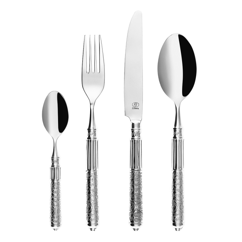 Set de couverts 16 pcs manche creux – Santa Monica
