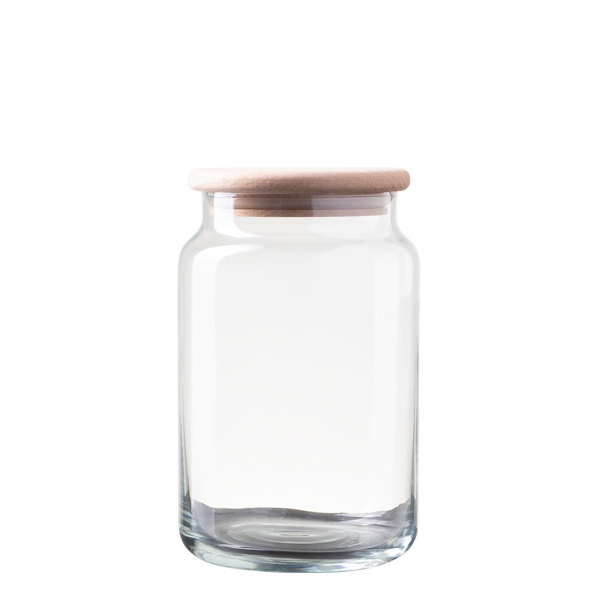 Récipient en verre avec couvercle 0,93 l | Basic Kitchen