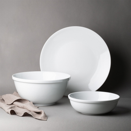 Bol en porcelaine blanche 25,5 cm - Hotel Inn