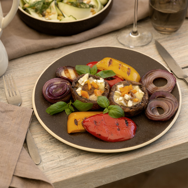 Assiette plate Coupe 28 cm - Gaya Elements Terra North
