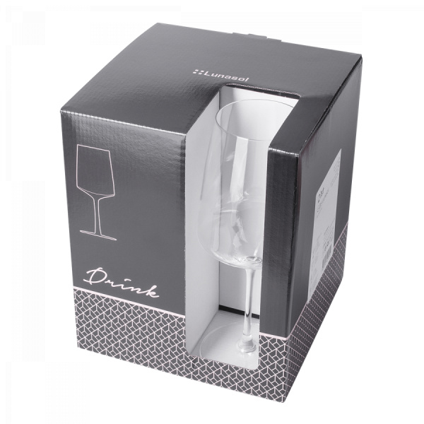 Verres à vin 810 ml lot de 4 - 21st Glas Lunasol META Glass