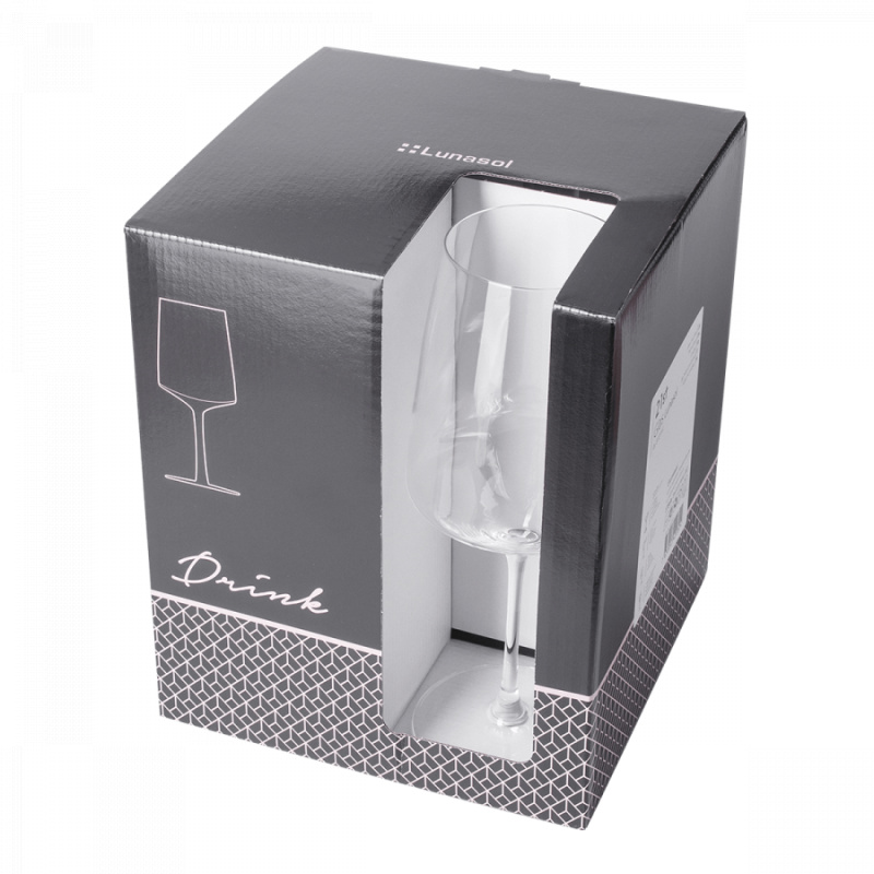 Verres à vin 810 ml lot de 4 - 21st Glas Lunasol META Glass