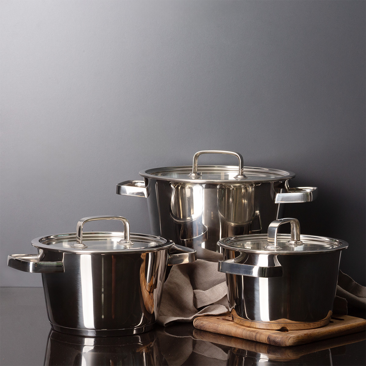 Set de casseroles 6 pièces - Merkur Lunasol