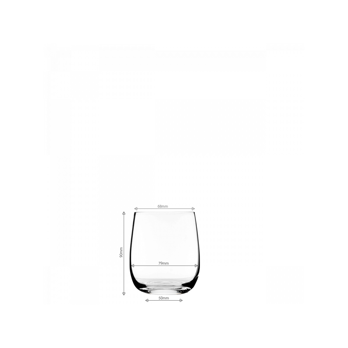 Verres Tumbler 300 ml set de 4 - Premium Glas Optima