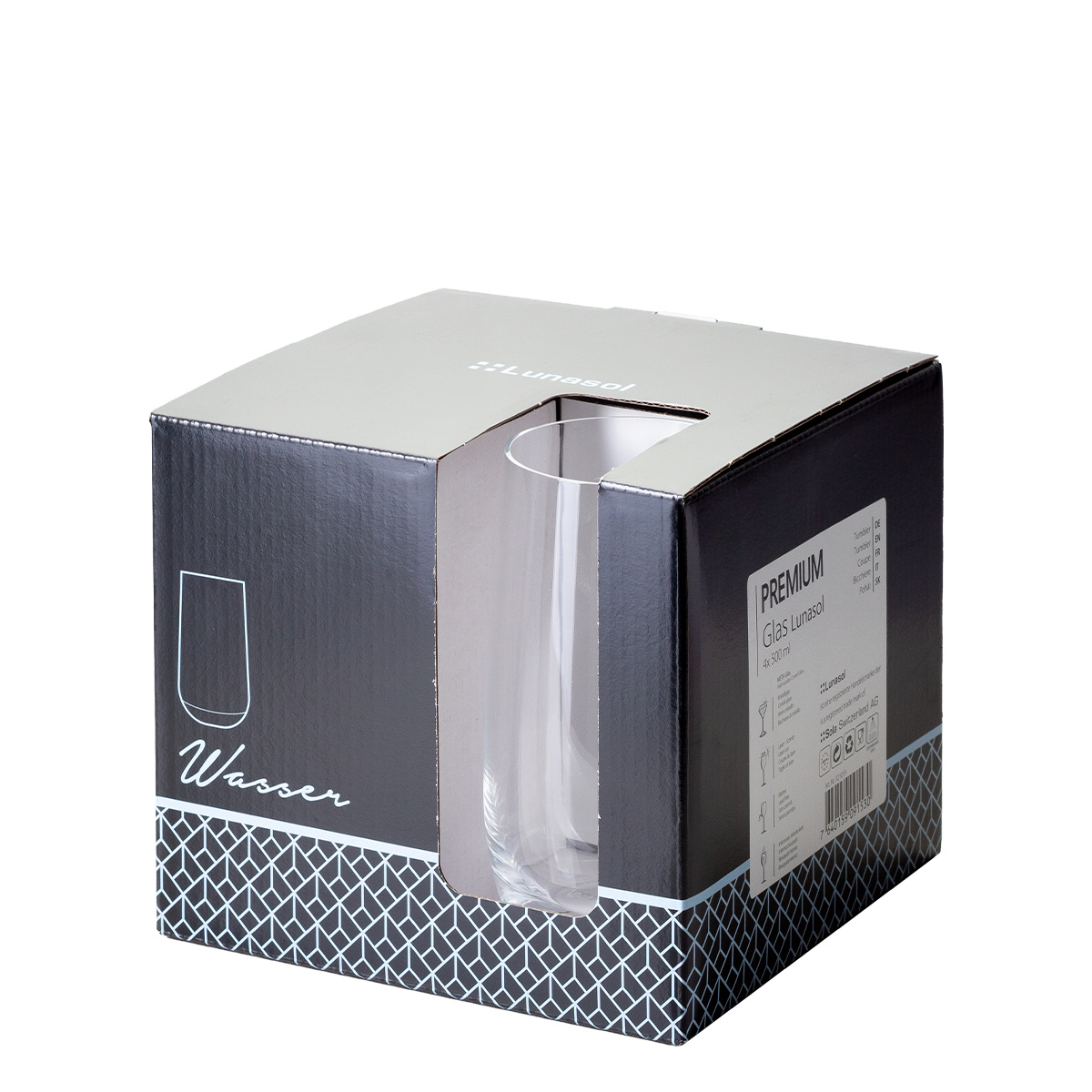 Verres Long Drink 500 ml lot de 4 - Premium Glas Optima
