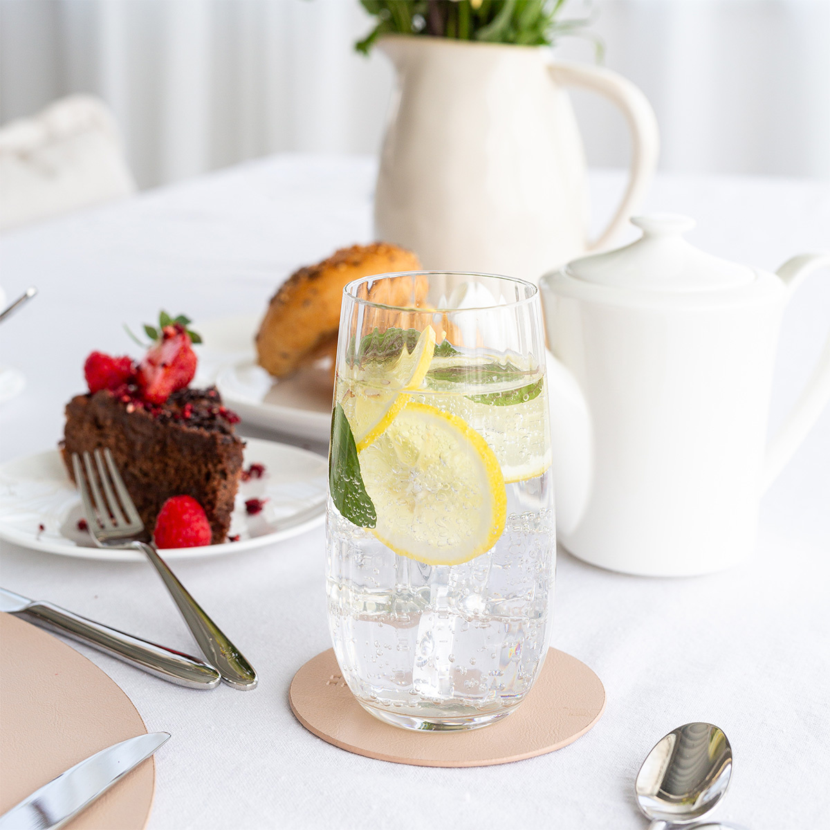 Verres Tumbler 490 ml set de 6 - Optime Line Glas Lunasol