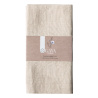 Set de 2 serviettes en lin craie 50 x 50 cm – Gaya Ambiente