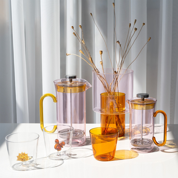 French Press petit rose 400 ml | Ichendorf