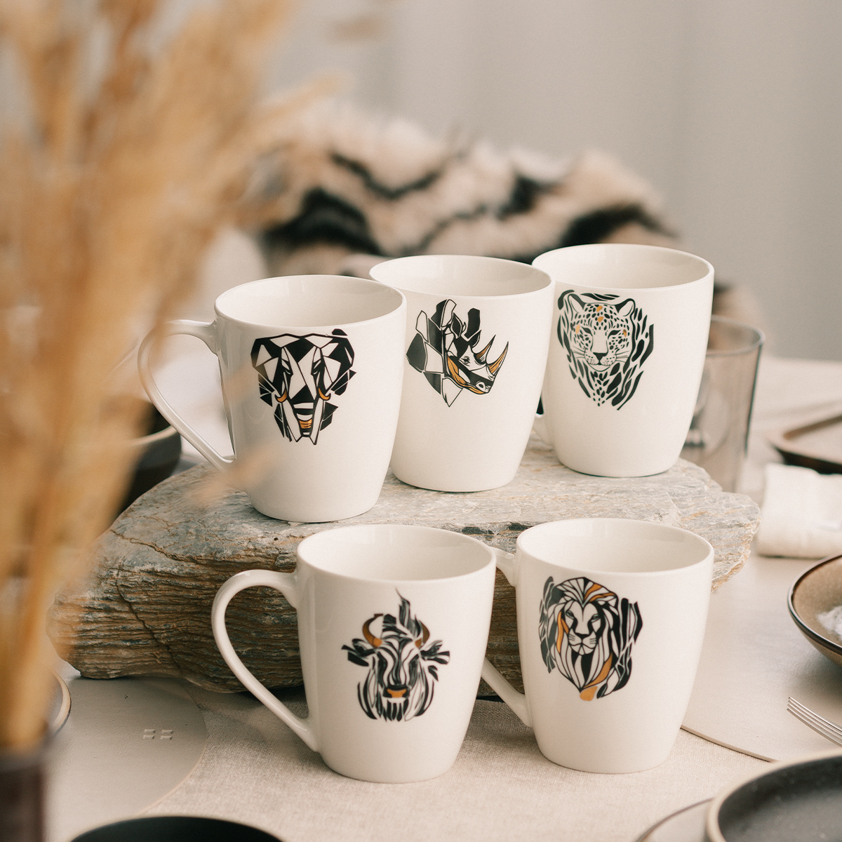 Tasse 360 ml Buffle | Flow Solatelier Africa