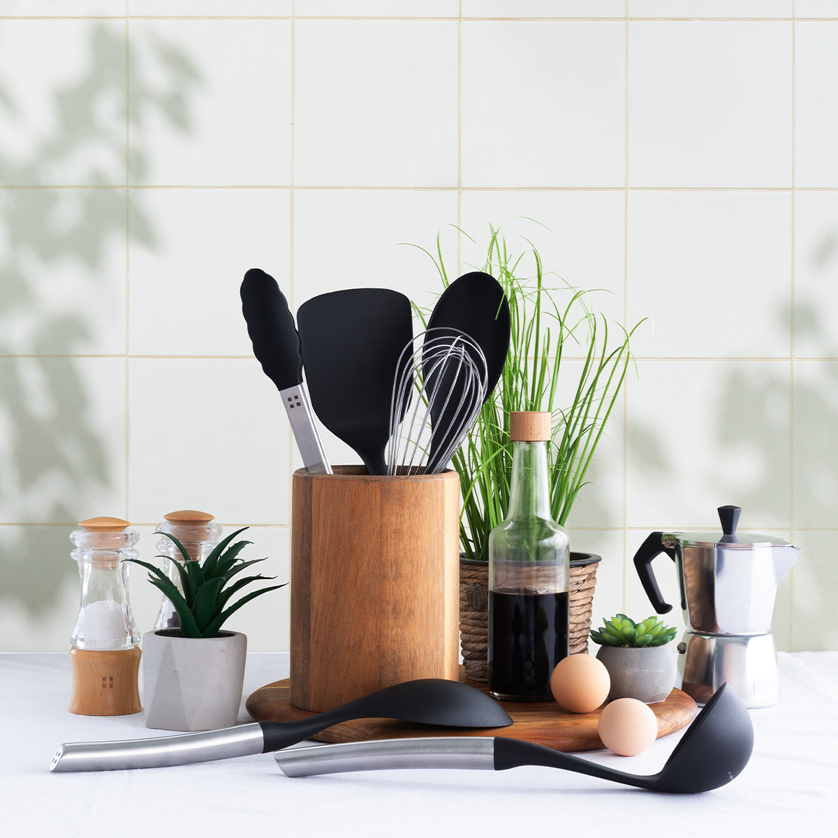 Set d'ustensiles de cuisine 6 pcs | Lunasol