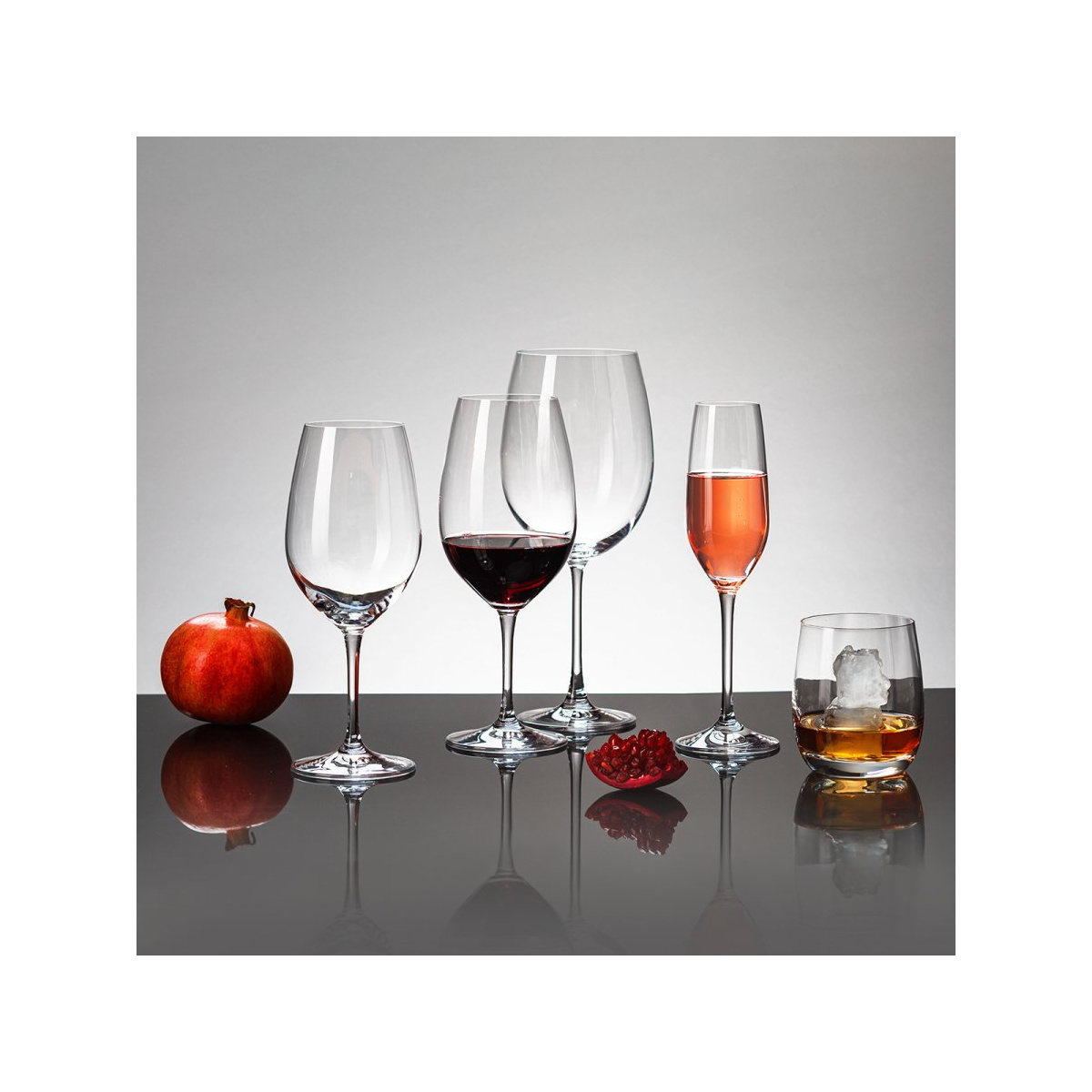 Verres à vin blanc 530 ml set de 4 - Benu Glas Lunasol META Glass