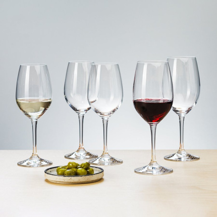 Verres à vin rouge 380 ml lot de 4 - BASIC Glas Lunasol META Glass