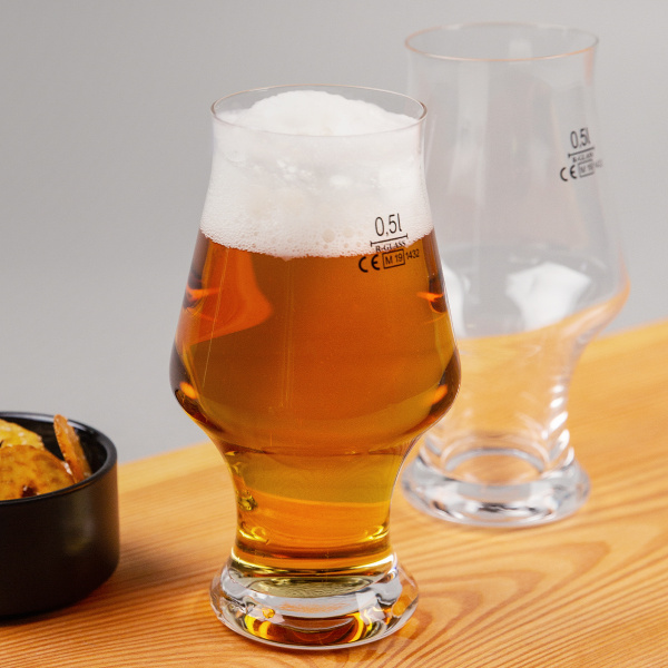 Verres à bière 500 ml lot de 4 - Univers Glas Lunasol