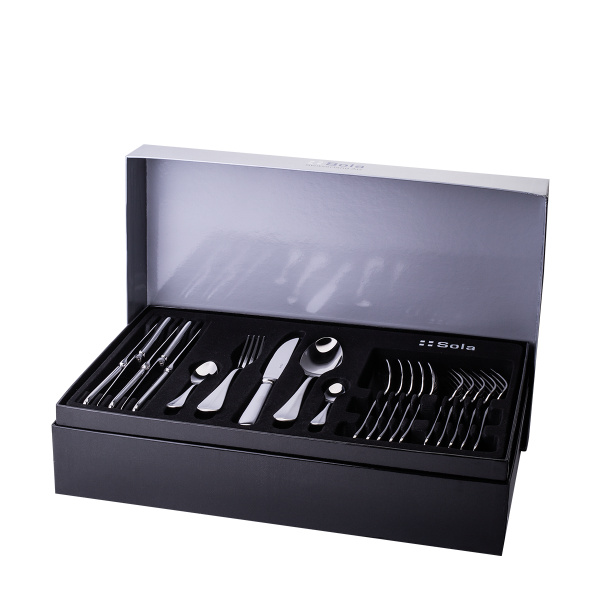 Set de couverts 60 pcs manche plein – Baguette Gastro