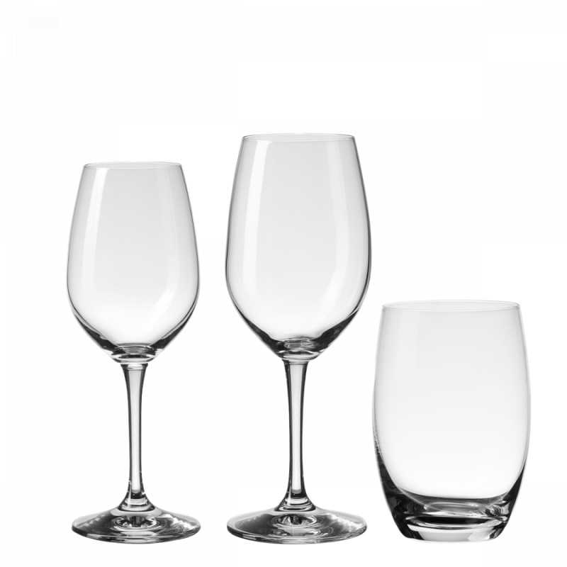 Set de démarrage de verres pour la maison 12 pcs - BASIC Glas Lunasol