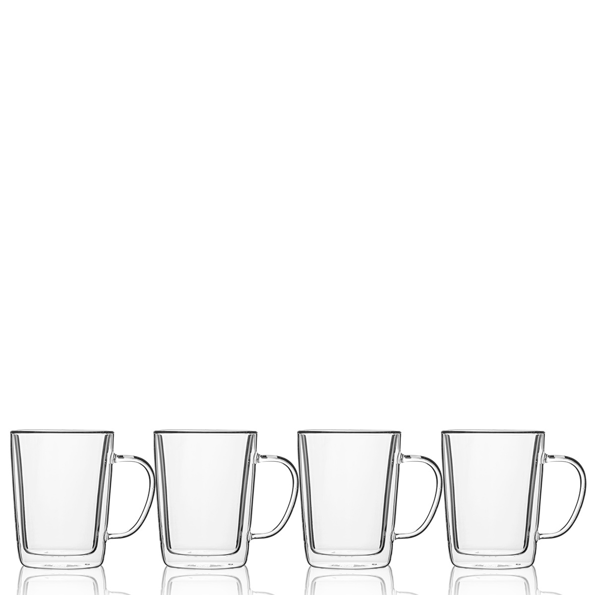 Tasse BASIC Glas Double Wall 300 ml - lot de 4